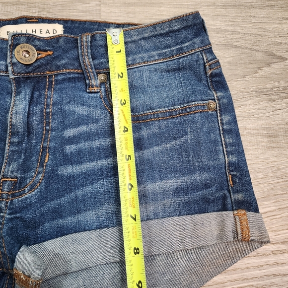 BULLHEAD DENIM CO. Jean Shorts Rolled Cuff Hem 5 - Picture 3 of 9